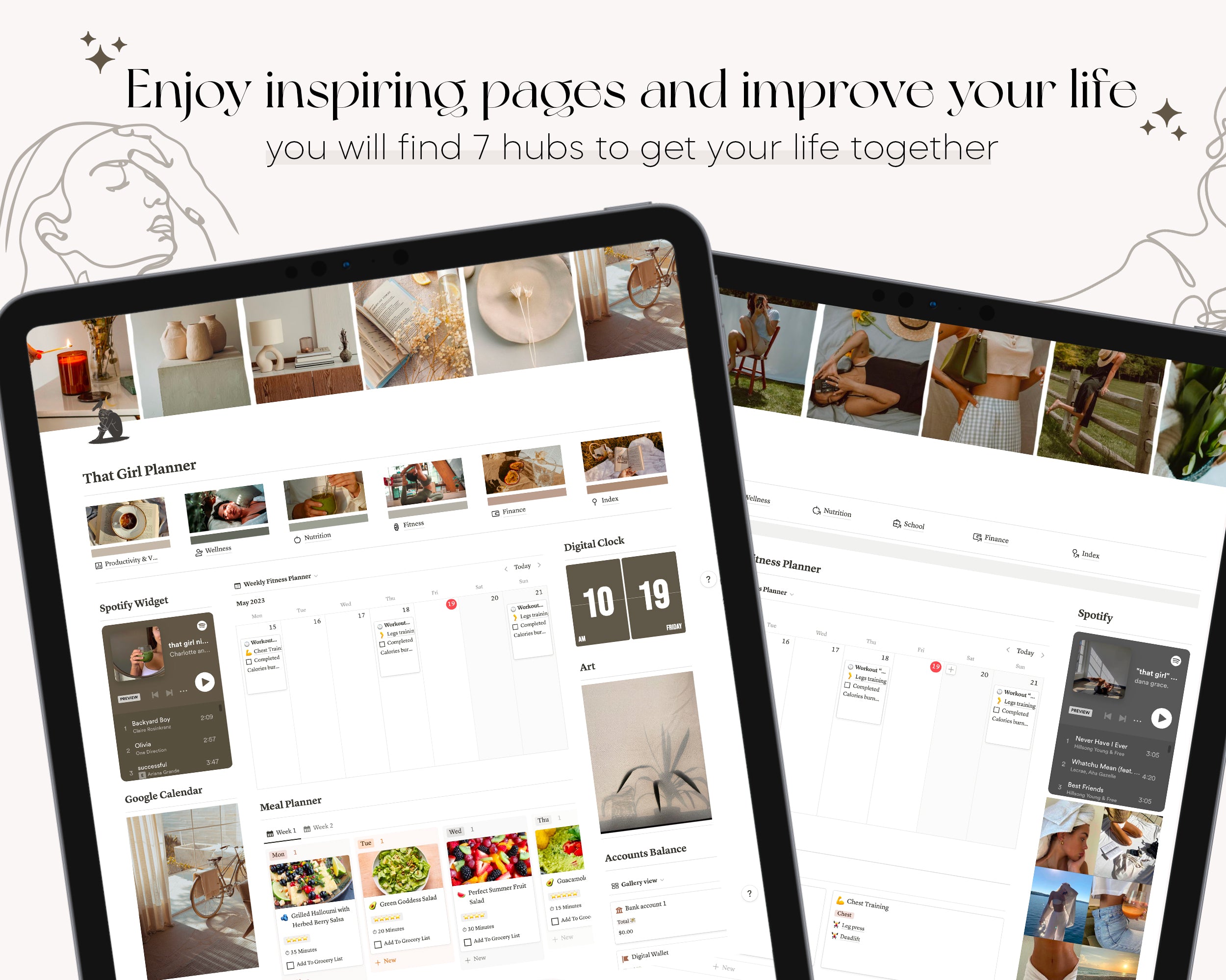 That Girl Notion Template