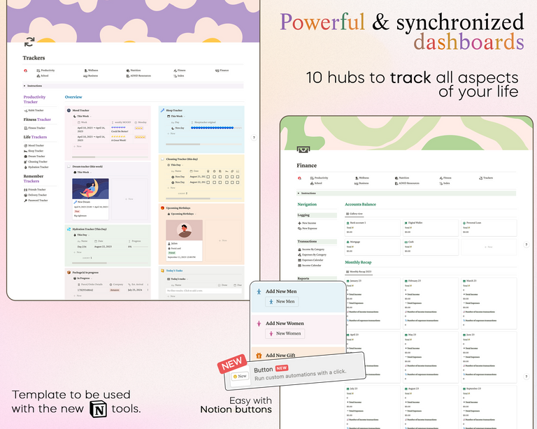 ADHD Life Planner Notion Template