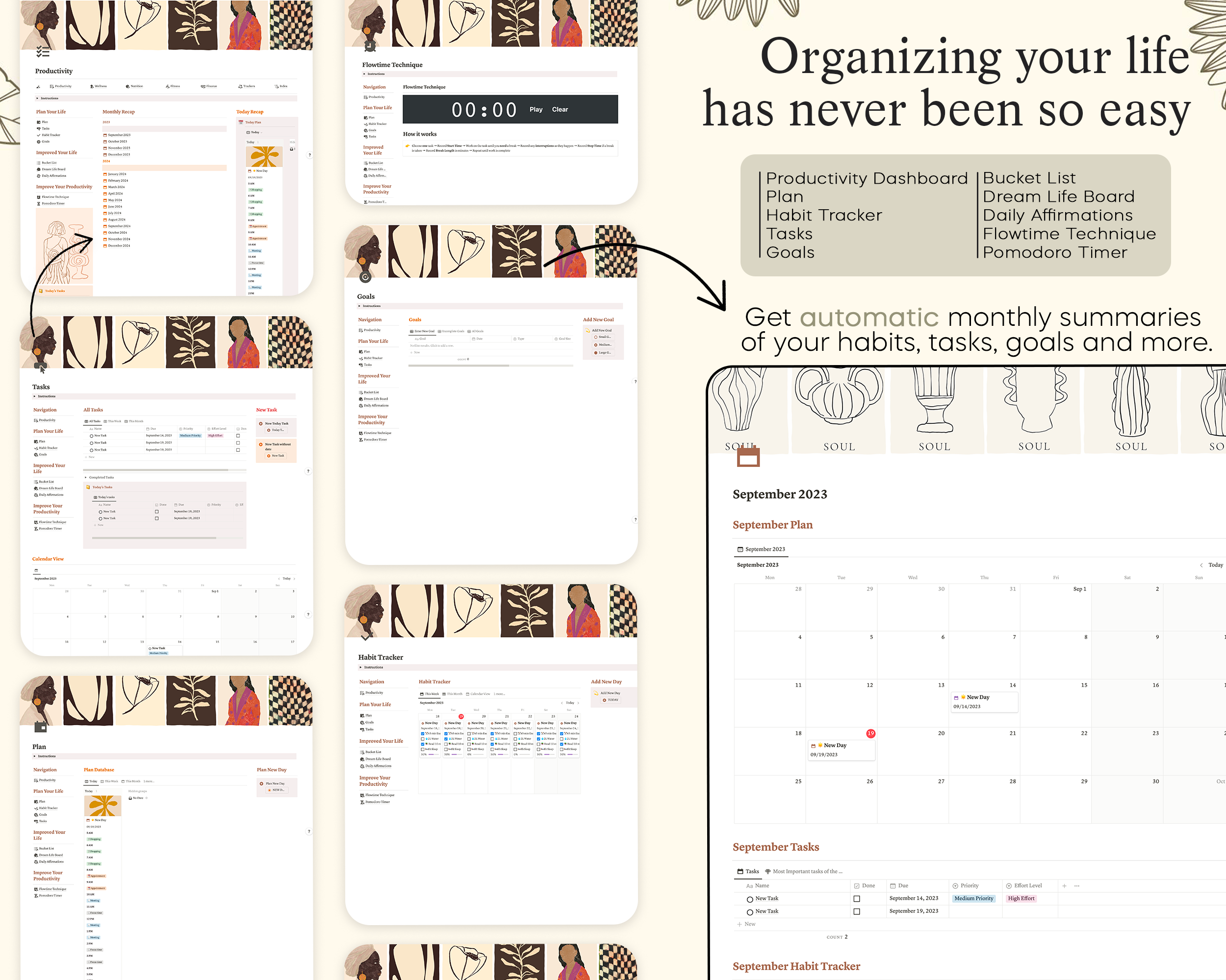 Life Planner Notion Template