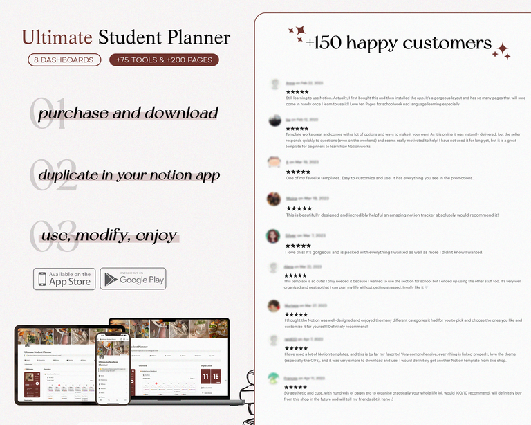 Ultimate Student Notion Template