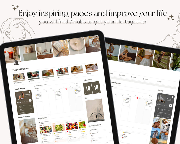 That Girl Notion Template