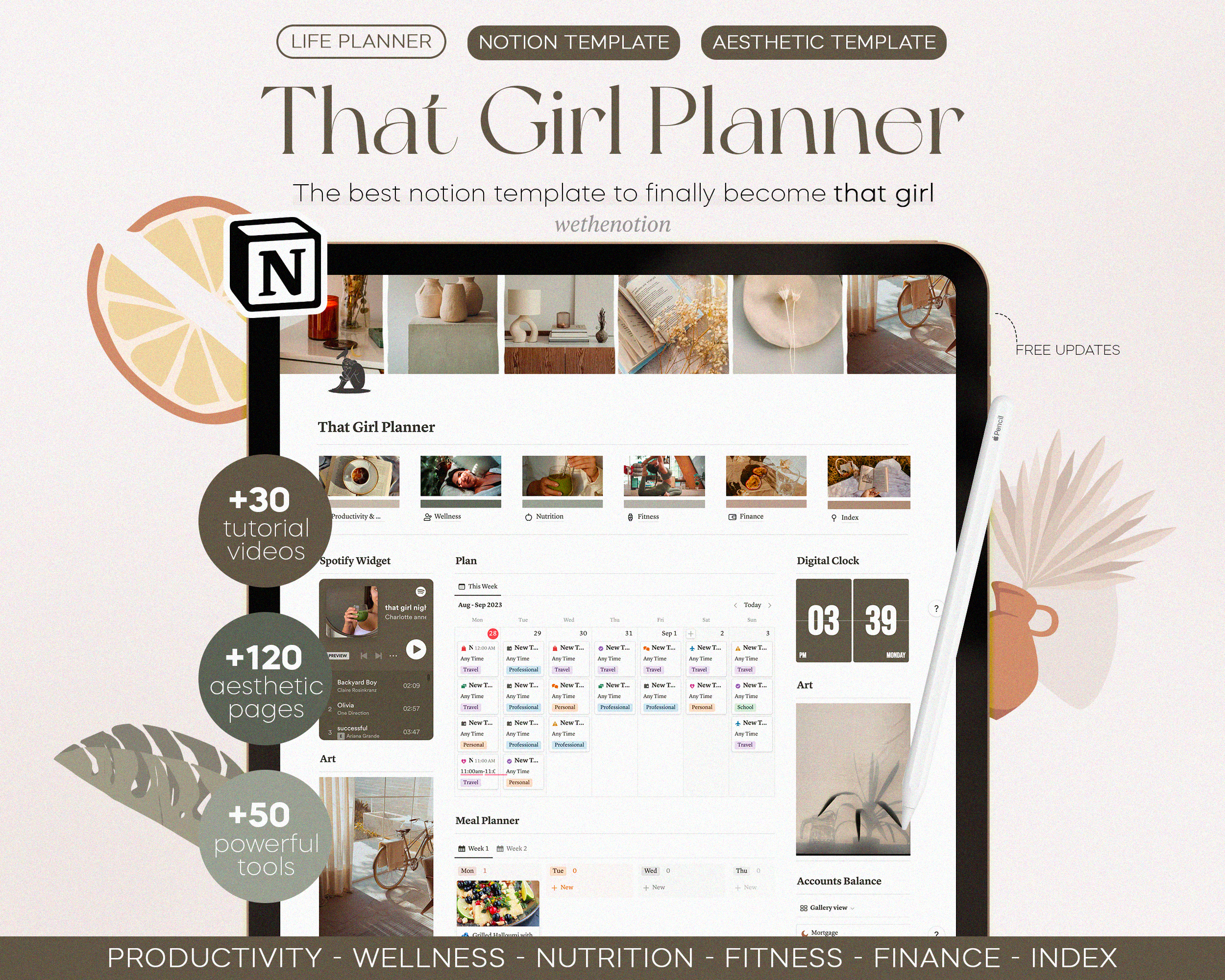 That Girl Notion Template
