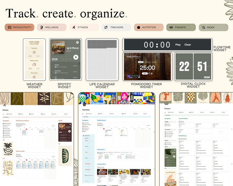 Life Planner Notion Template
